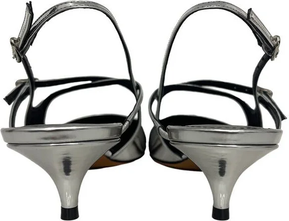 Proenza Schouler Slash Crossover Slingback Pump Shoes - Image 4