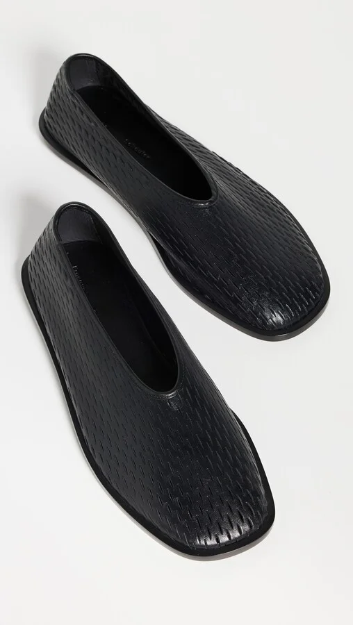 Proenza Schouler Square Perforated Slippers - Image 3
