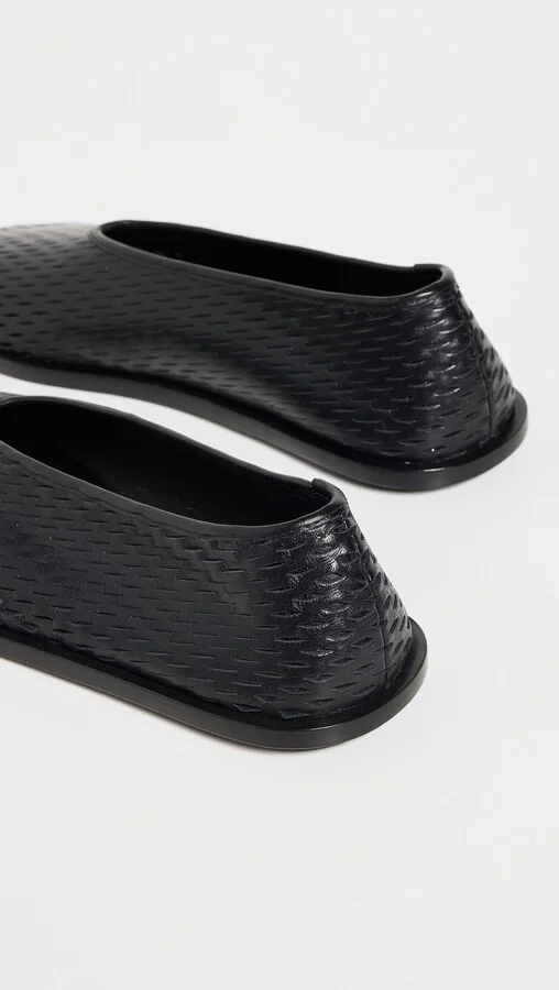 Proenza Schouler Square Perforated Slippers - Image 5