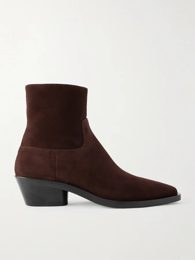 Proenza Schouler - Suede Ankle Boots - Brown