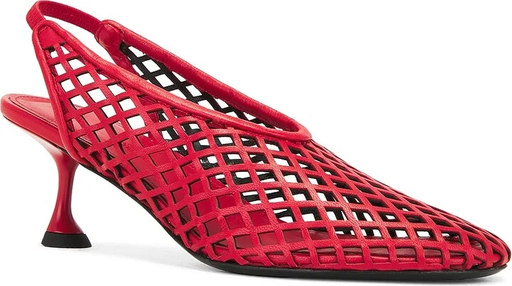 Proenza Schouler Tee Slingback Pump in Red - Image 2