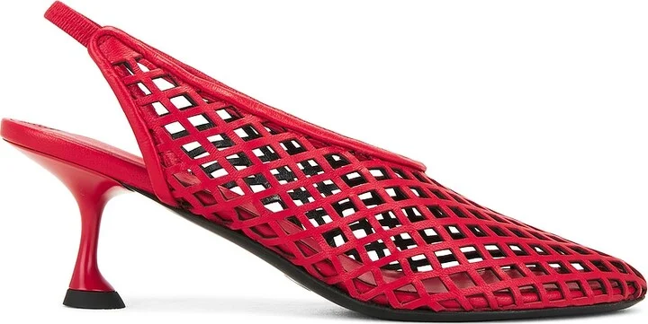 Proenza Schouler Tee Slingback Pump in Red
