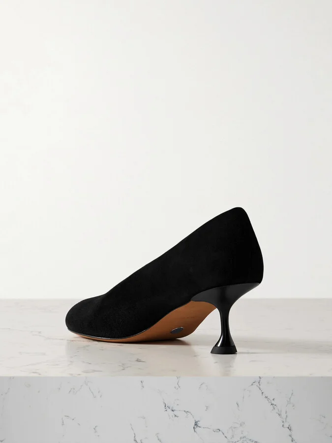 Proenza Schouler - Tee Suede Pumps - Black - Image 3