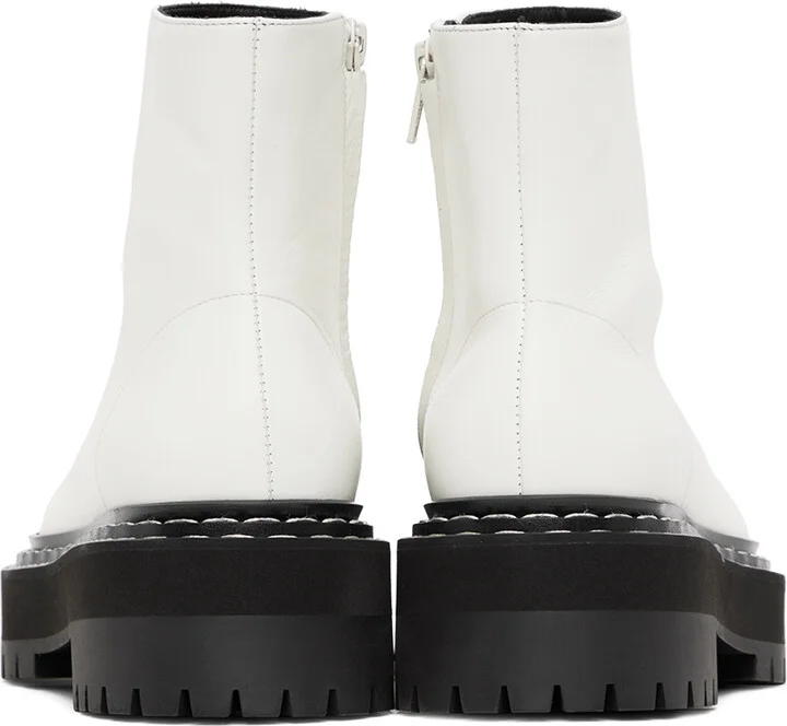 Proenza Schouler White Lug Sole Platform Boots - Image 2