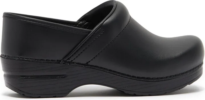 Professional Black Leather Clog - Image 3