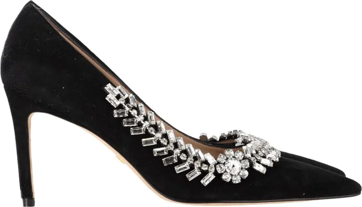 Promise 85 Pumps in Black Suede