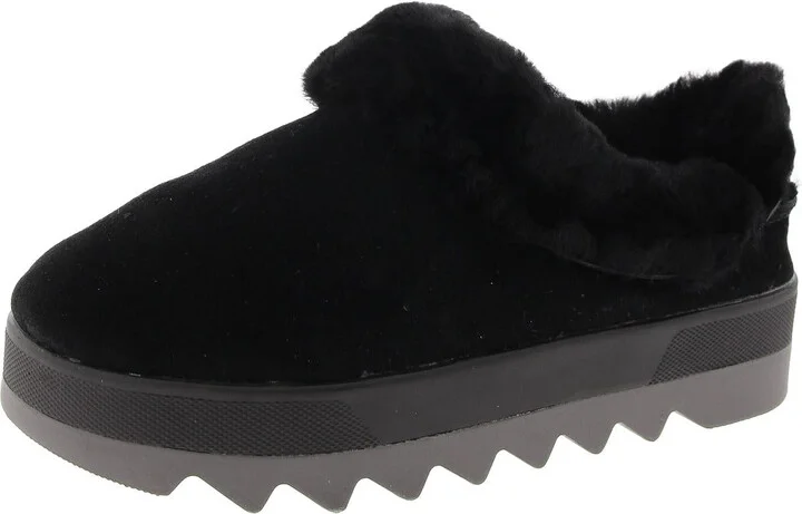 Pronya Womens Suede Comfort Slip-On Sneakers