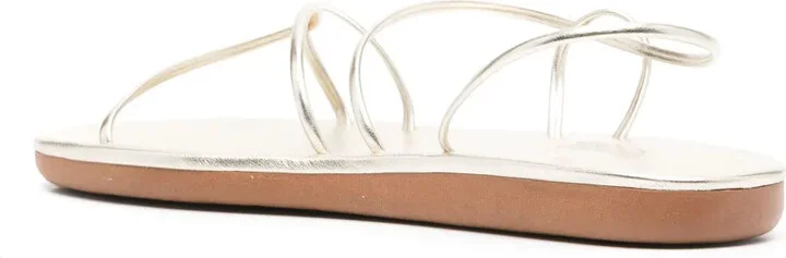 Proorismos metallic-effect sandals - Image 3