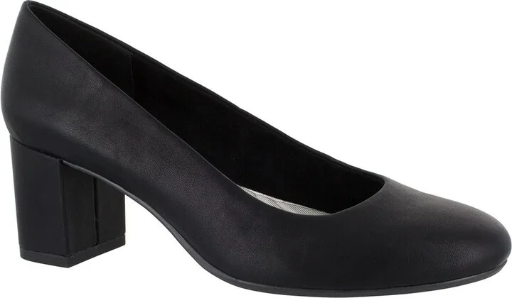 Proper Block Heel Pump - Multiple Widths Available