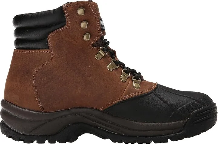 Propet Blizzard Mid Lace Men's Boots Brown/Black : 8 X (3E), Leather - Image 8