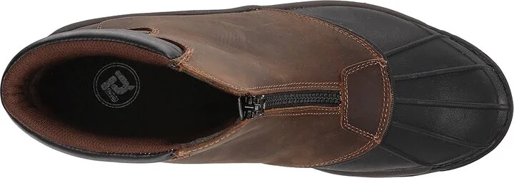 Propet Blizzard Mid Zip Men's Lace-up Boots Brown/Black : 7 M (D), Leather/Synthetic - Image 3