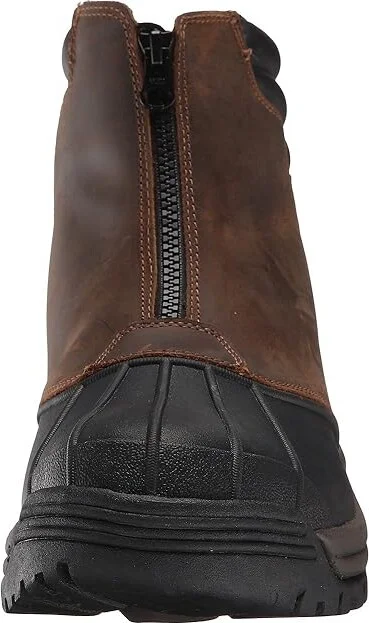 Propet Blizzard Mid Zip Men's Lace-up Boots Brown/Black : 7 M (D), Leather/Synthetic - Image 6