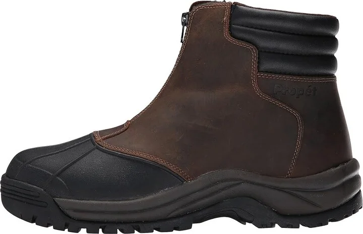 Propet Blizzard Mid Zip Men's Lace-up Boots Brown/Black : 7 M (D), Leather/Synthetic - Image 7