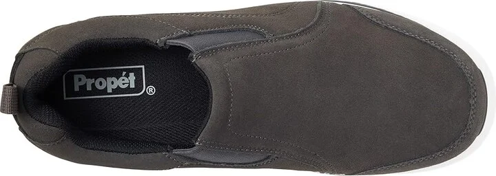 Propet Cash Men's Shoes Dark Grey : 8 XX (5E), Leather - Image 2