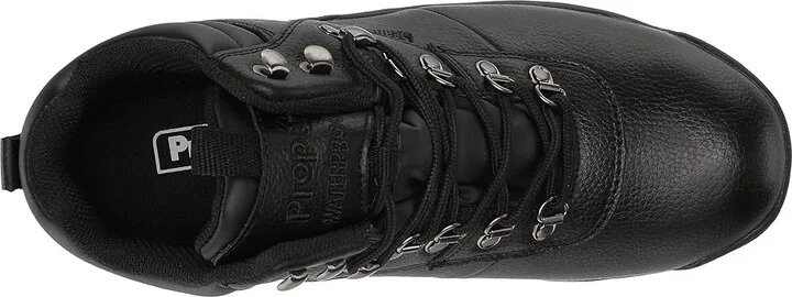 Propet Cliff Walker Medicare/HCPCS Code = A5500 Diabetic Shoe Men's Shoes Black : 7 M (D), Leather - Image 3