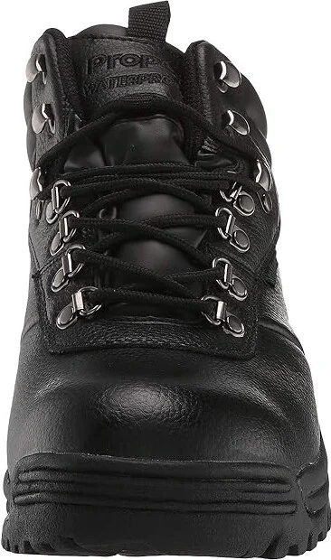 Propet Cliff Walker Medicare/HCPCS Code = A5500 Diabetic Shoe Men's Shoes Black : 7 M (D), Leather - Image 6