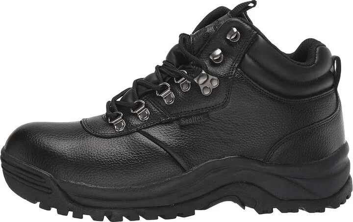 Propet Cliff Walker Medicare/HCPCS Code = A5500 Diabetic Shoe Men's Shoes Black : 7 M (D), Leather - Image 7
