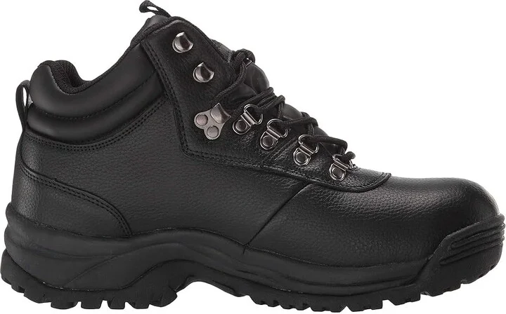 Propet Cliff Walker Medicare/HCPCS Code = A5500 Diabetic Shoe Men's Shoes Black : 7 M (D), Leather - Image 8