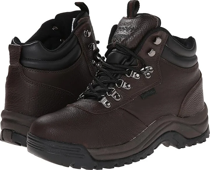 Propet Cliff Walker Medicare/HCPCS Code = A5500 Diabetic Shoe Men's Shoes Bronco Brown : 7 M (D), Leather