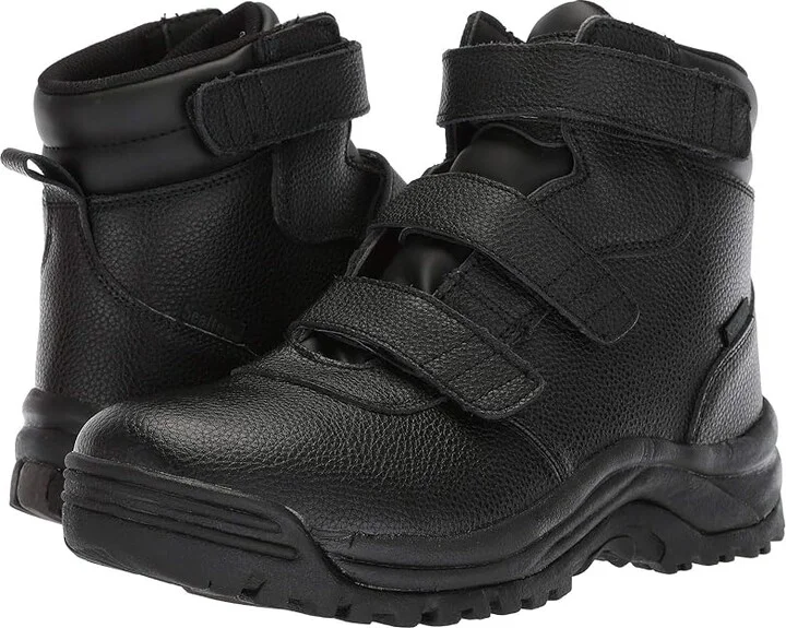 Propet Cliff Walker Tall Strap Men's Shoes Black : 8 XX (5E), Leather