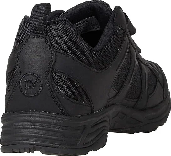 Propet Connelly Strap Men's Shoes All Black : 7.5 M (D), Leather/Textile - Image 4
