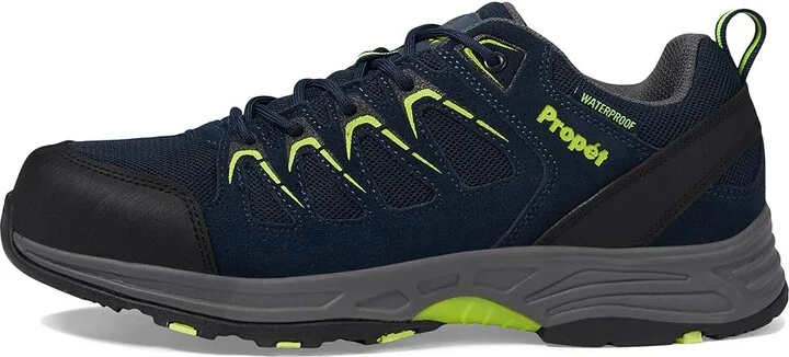 Propet Cooper Men's Climbing Shoes Navy/Lime : 9 XX (5E), Suede - Image 6