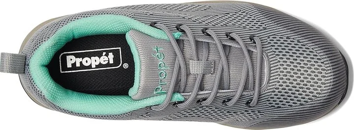 Propet Cora Women's Shoes Grey/Mint : 6 M (B), Synthetic - Image 2