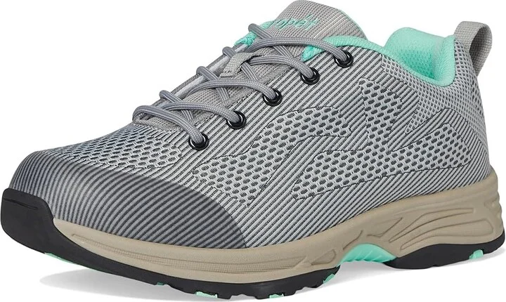 Propet Cora Women's Shoes Grey/Mint : 6 M (B), Synthetic - Image 5