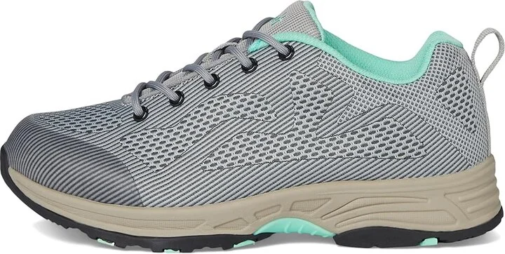 Propet Cora Women's Shoes Grey/Mint : 6 M (B), Synthetic - Image 6