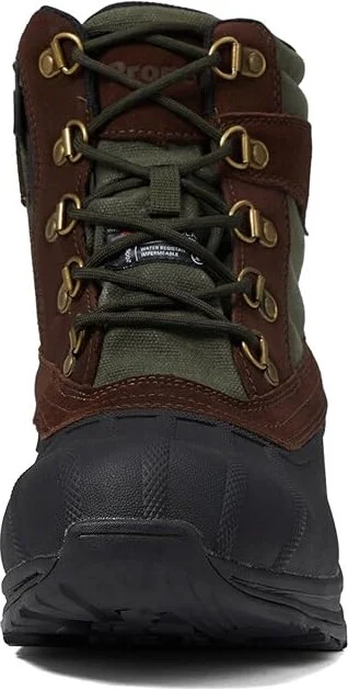 Propet Cortland Men's Snow Shoes Brown/Olive : 16 X (3E), Canvas/Suede - Image 2