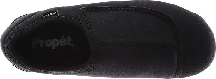 Propet Cush 'n Foot Medicare/HCPCS Code = A5500 Diabetic Shoe Women's Hook and Loop Shoes Black : 7 N (AA), Textile - Image 3