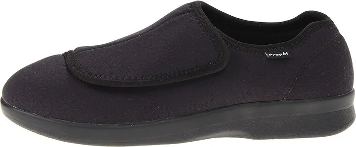 Propet Cush 'N Foot Men's Slip on Shoes Black : 7.5 M (D), Textile - Image 7