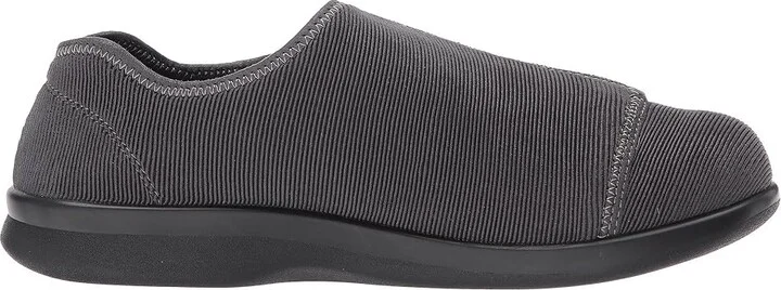 Propet Cush 'N Foot Men's Slip on Shoes Slate Corduroy : 7.5 M (D), Textile - Image 8