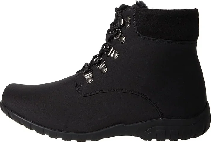 Propet Dani Ankle Lace Women's Shoes Black : 6 XX (4E), Textile - Image 6