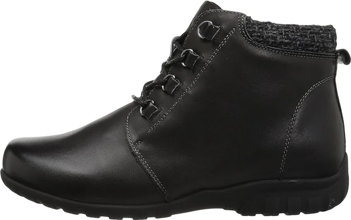 Propet Delaney Women's Boots Black Leather : 6 M (B), Leather/Suede - Image 7