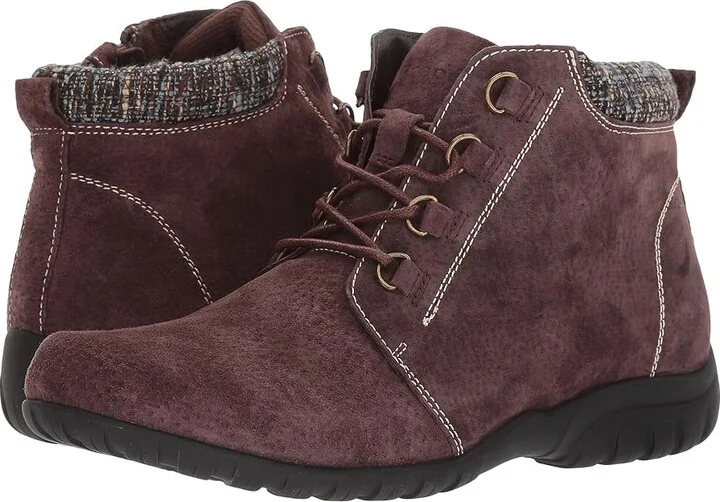 Propet Delaney Women's Boots Brown Suede : 6 M (B)
