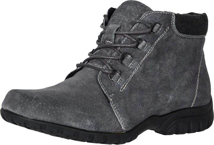Propet Delaney Women's Boots Grey : 6 N (AA), Suede - Image 2