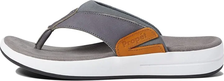 Propet Easton Men's Shoes Grey : 11.5 M (D), Leather - Image 6