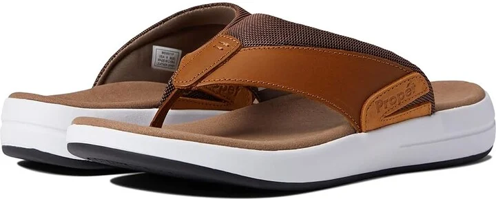 Propet Easton Men's Shoes Tan : 11.5 M (D), Leather