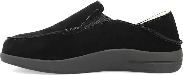 Propet Edsel Men's Slippers Black : 8 M (D), Suede - Image 5