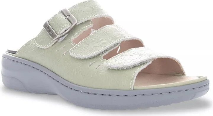 Propet Extra Wide Width Breezy Walker Slide Sandal