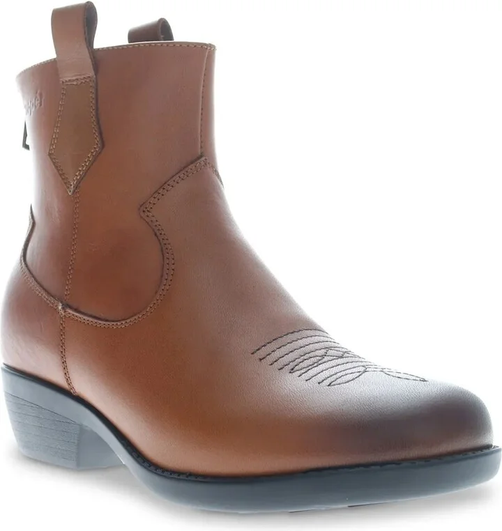 Propet Extra Wide Width Maisie Western Bootie