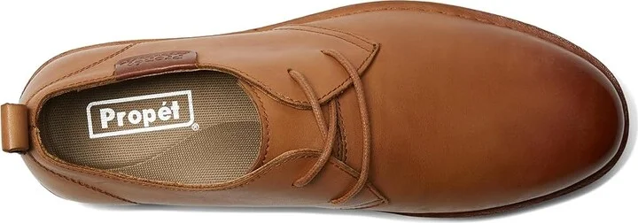 Propet Finn Men's Shoes Tan 1 : 8 M (D), Leather - Image 2