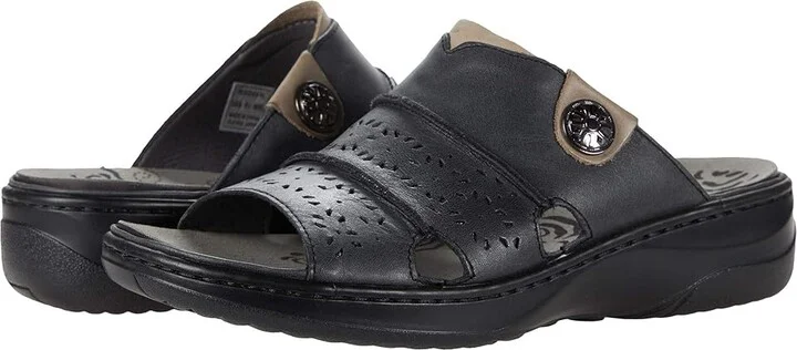 Propet Gertie Women's Shoes Black : 6.5 M (B), Leather