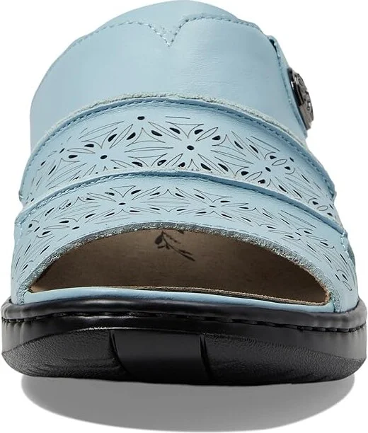 Propet Gertie Women's Shoes Light Blue : 9 M (B), Leather - Image 2
