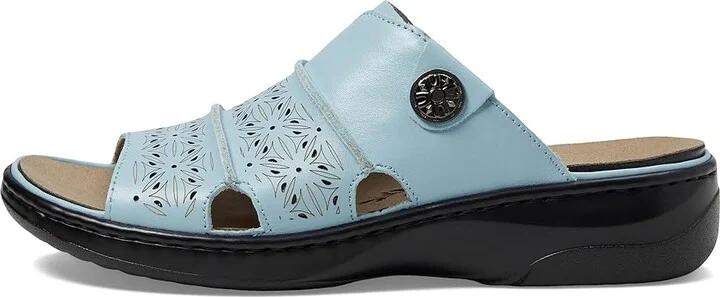 Propet Gertie Women's Shoes Light Blue : 9 M (B), Leather - Image 5