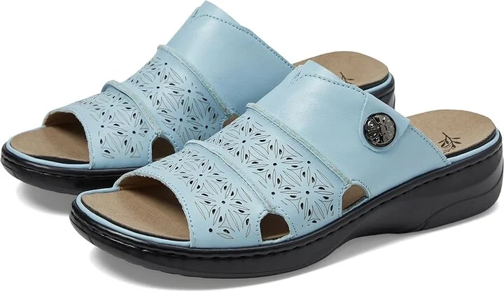 Propet Gertie Women's Shoes Light Blue : 9 M (B), Leather