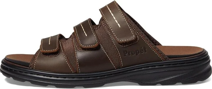 Propet Hatcher Men's Sandals Brown : 11.5 M (D), Leather - Image 5