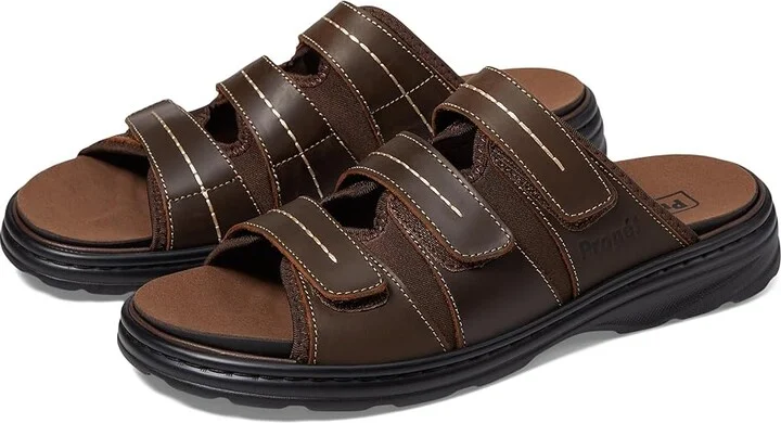 Propet Hatcher Men's Sandals Brown : 11.5 M (D), Leather