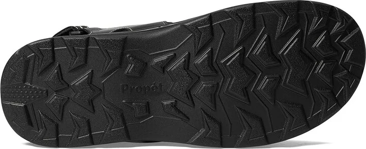 Propet Hudson Men's Sandals Black : 10 M (D), Leather - Image 3